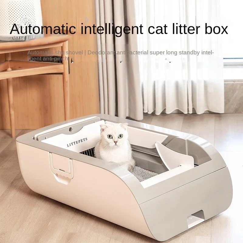 

Intelligent automatic cat litter basin sterilization deodorization excrement free artifact super large cat supplies