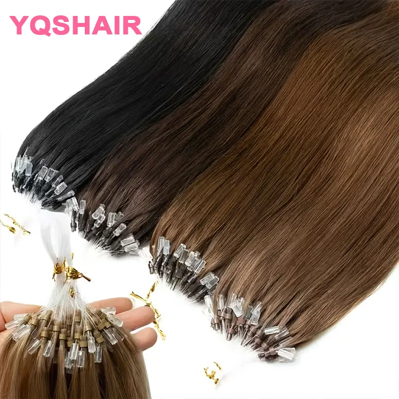 

Микропетлевые накладные пряди из натуральных волос: блонд и коричневый оттенки, 50 шт./упаковка