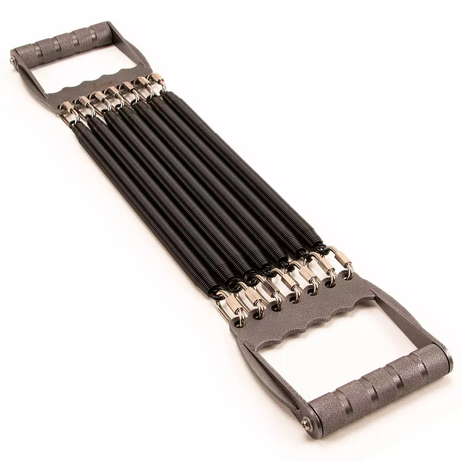1pcs Chest Expander All - Metal Strengthen Fitness with 7 + 10 Pcs Spring Body Building 4 Color for Available
