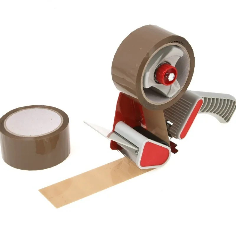 

2 inch wide red tape packaging tape machine large express cutting packaging tape cutter