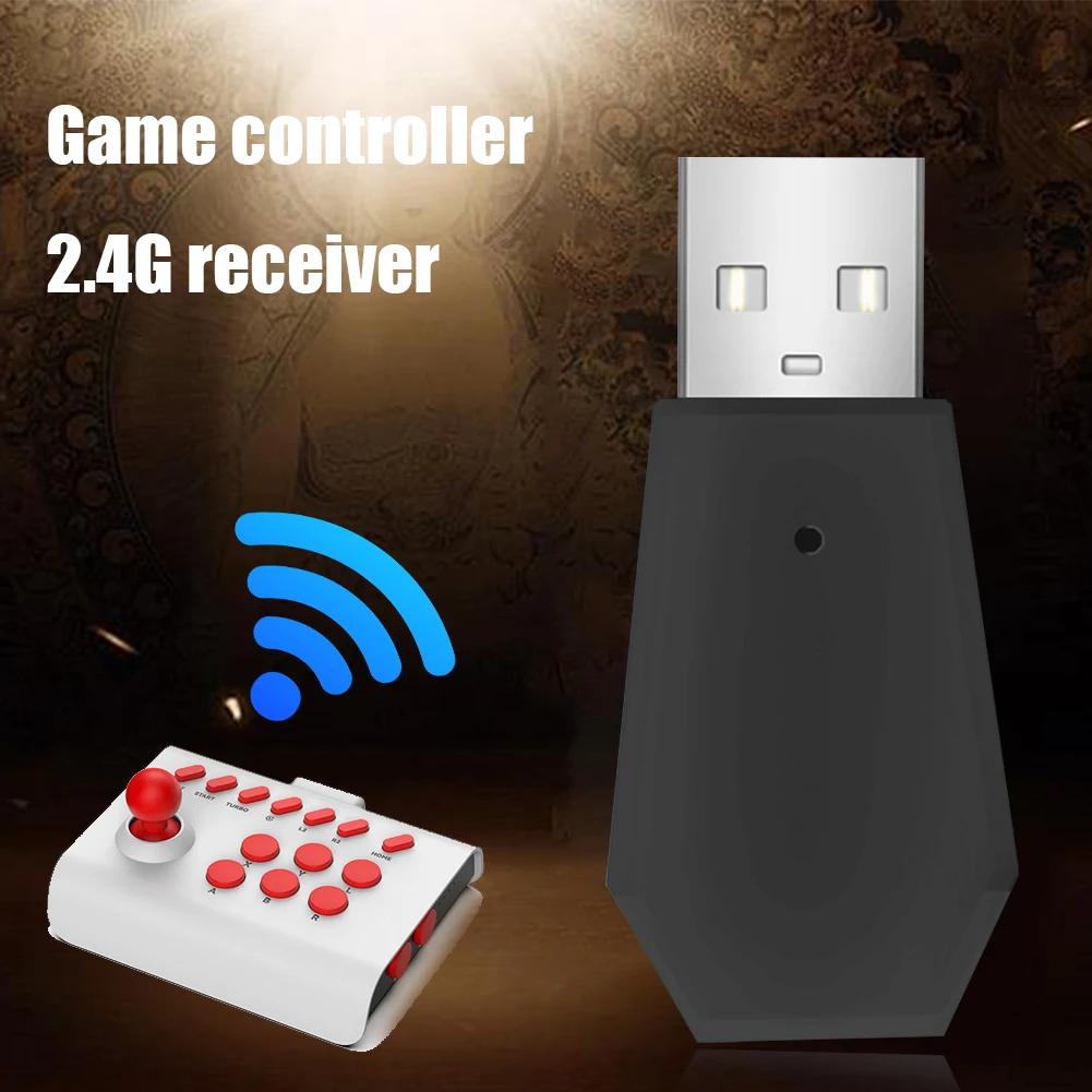 

Game Console Receiver Multifunctional 2.4G Receiver Adapter Replacement Bluetooth-compatible Accessories for TV PC Computer