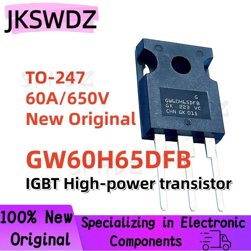 

5PCS-10PCS Brand New and original STGW60H65DFB GW60H65DFB TO-247 60A/650V 60H65DFB IGBT power tube