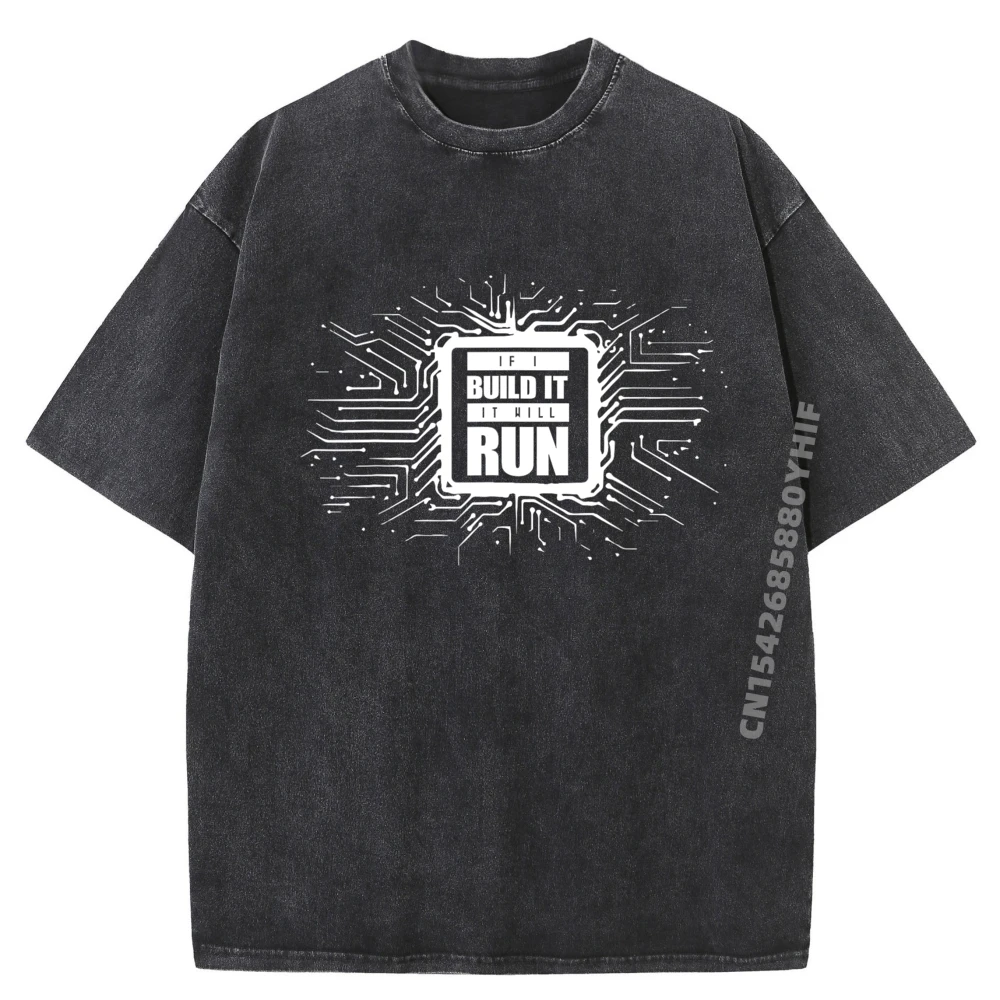 

Funny Pc Builder Computer Builder Pc Gamer Graphic Shirts Men Men's Clothing Deals Vintage Washed T Shirt