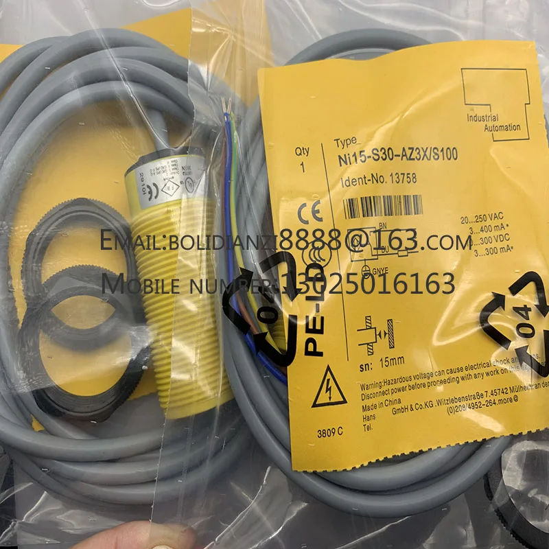 Neuer Näherung schalter Sensor NI15-S30-AZ3X/s97 rz3x