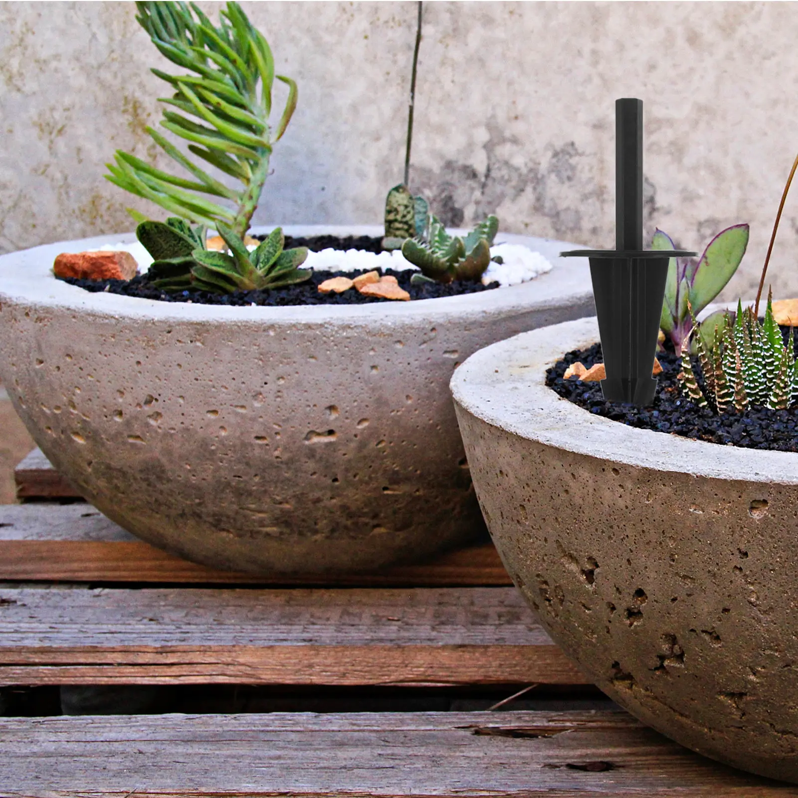 Bonsai Garden Display - 4 stuks simulatie potplant grondspies plastic