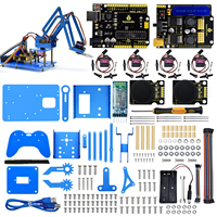 Keyestudio 4DF Mechanical PS2 Joystick  Metallic Robot Arm Learning  Starter  Kit V2.0 for Arduino DIY Kit