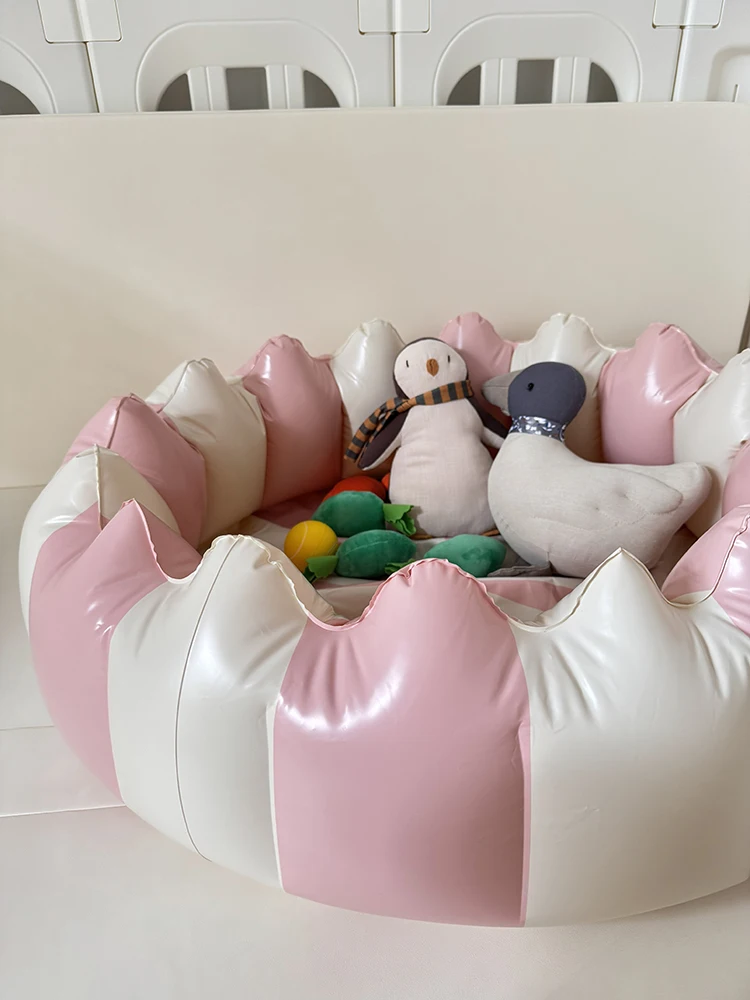 قطر 90 سنتيمتر نفخ حفرة كرات بركة ألعاب الأطفال موضة ريترو سميكة المحمولة حمام سباحة لعب للأطفال لعبة الصيف #5