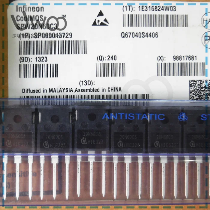 100% Originele Nieuwe SPW20N60C3 20.7A 600 V TO247