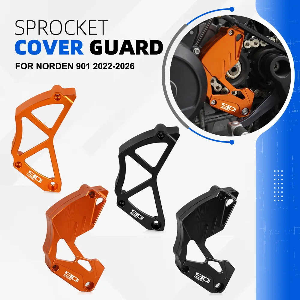 

NORDEN 901 2025 аксессуары для Husqvarna NORDEN 901 2022 2023-2026 защита передней звездочки мотоцикла, защита цепи, крышка Guaud