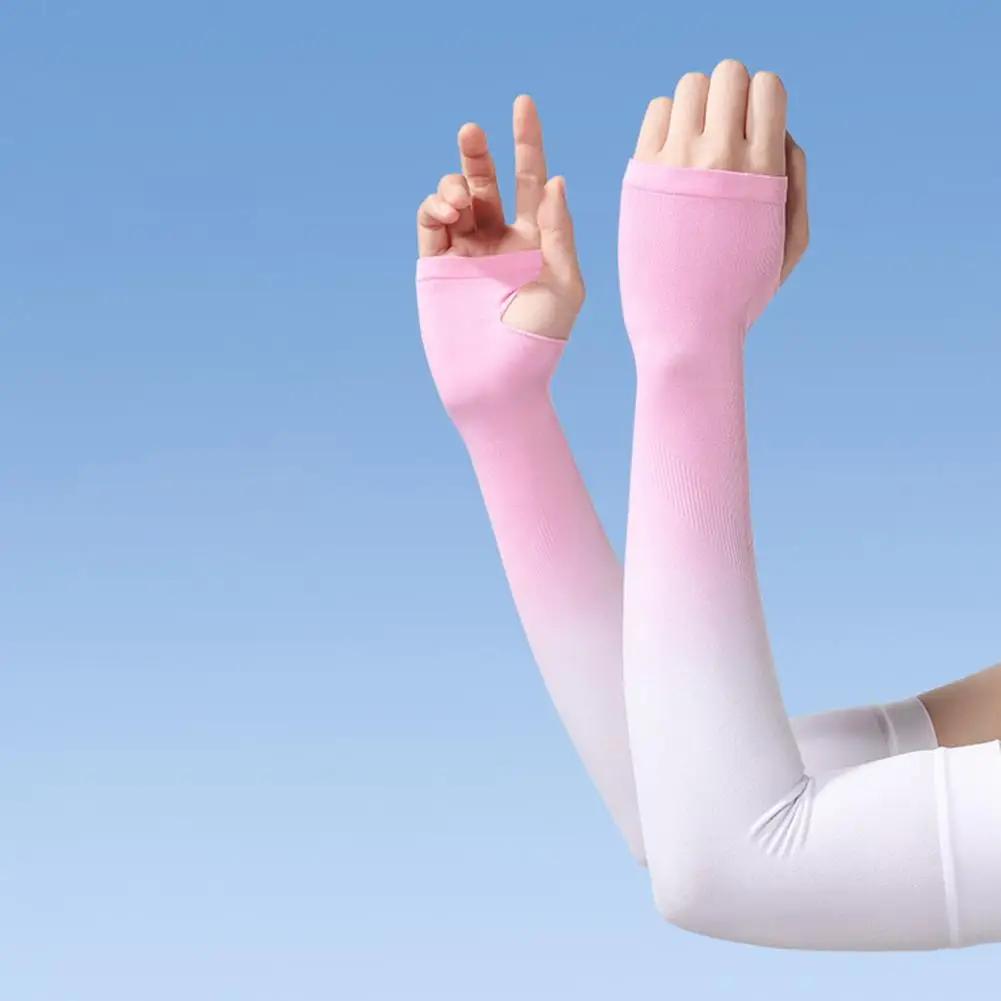

Long-lasting Sun Protection Sleeves Sunscreen Sleeves Compression Arm Sleeves for Men Women Athletic Sun for Golf for Cycling