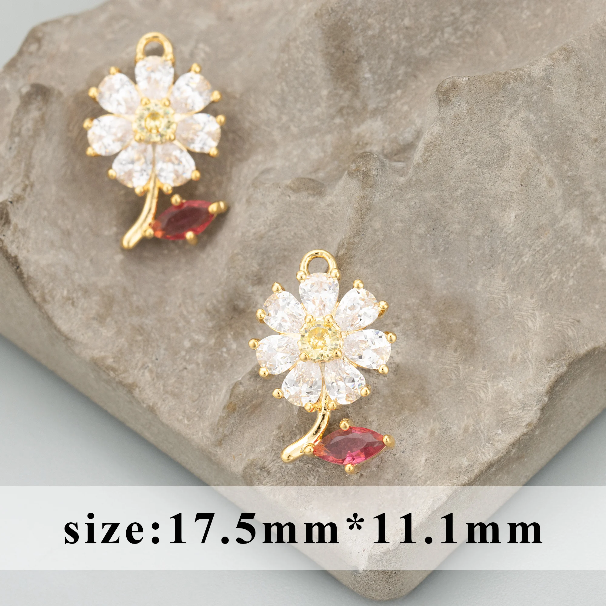GUFEATHER,4pcs/lot,MG29,jewelry accessories,18k gold rhodium plated,copper,nickel free,charms,diy pendants,jewelry making