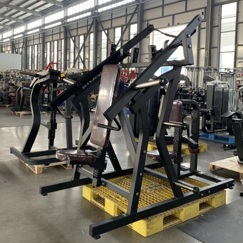 

Workout Commercial Gym Fitness Sports Strength Training Dual Function Plate Loaded Free Weight Iso Lateral Chest Back Machine