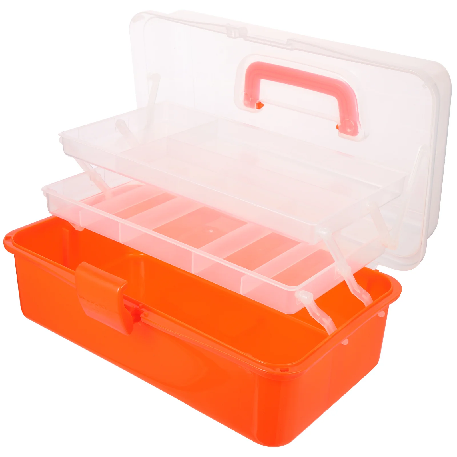 Multi-Function Tool Box Wear-Resistant PP Large Capacity Storage Case Convenient Tool Organizer Portable Holder