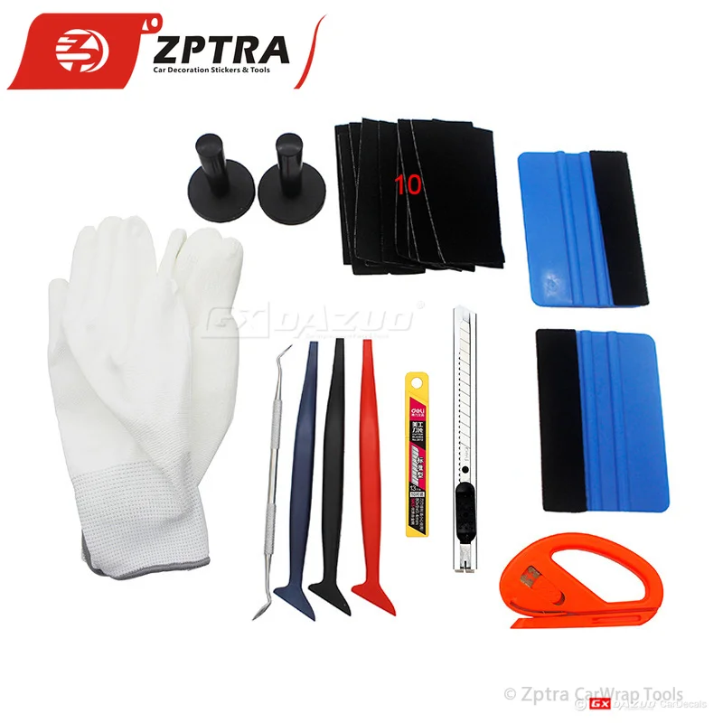 Car Window Film Tinting Tools Kit Scraper Squeegee for Car Window Film Vinyl Film Wall Stickers  Window Tint Tools
