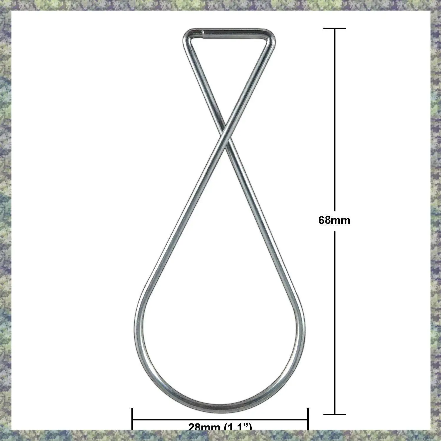 

WON Ceiling Hooks (Set Of 100) - Drop Ceiling Clips Perfect For Wedding Decorations And Classroom Decorations - T-Clip Compatibl