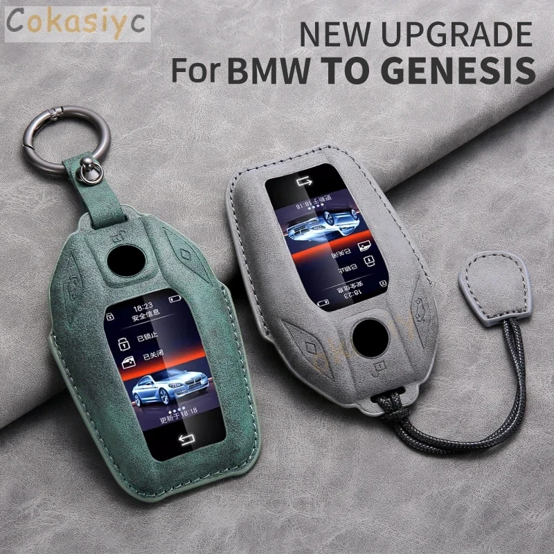 Para BMW 5 7 Series G11 G12 G30 G31 G32 I8 I12 I15 G01 G02 G05 G07 X3 X4 X5 X7 funda para llave de coche bolsa accesorios Intertior de automóvil