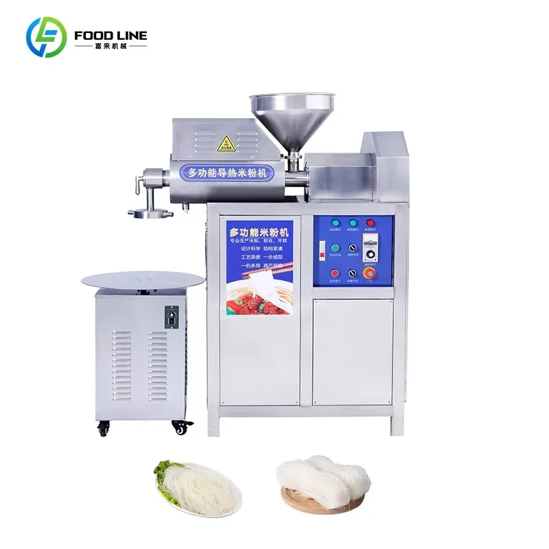 Professional Rice Noodle Maker Machine with Adjustable Dough Mixer  Performance and Perfect Results Every Time at Home