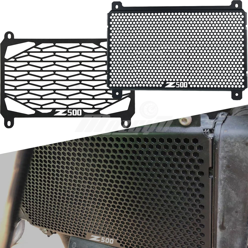 

Motorcycle Radiator Grille Guard Protector Cover Parts For Kawasaki NINJA500 Ninja 500 ABS SE KRT Z500 Z 500 SE ABS 2024 2025
