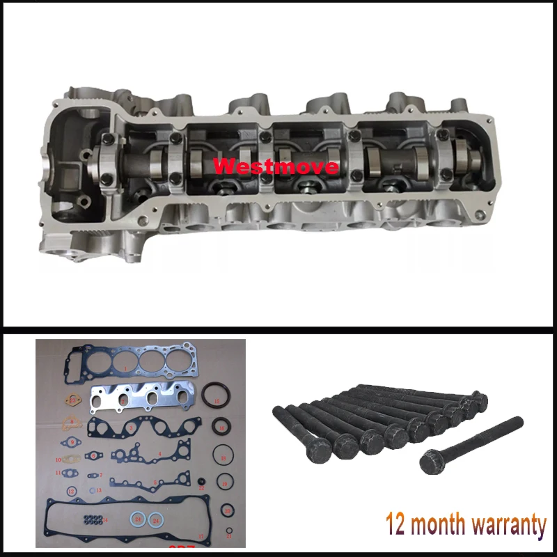 

2RZ 2RZ-E Engine complete cylinder head bolt gasket for Toyota Hiace Hilux 2438cc 2.4L 2.4 L 1989-2004 11041-03J00 11101-75022