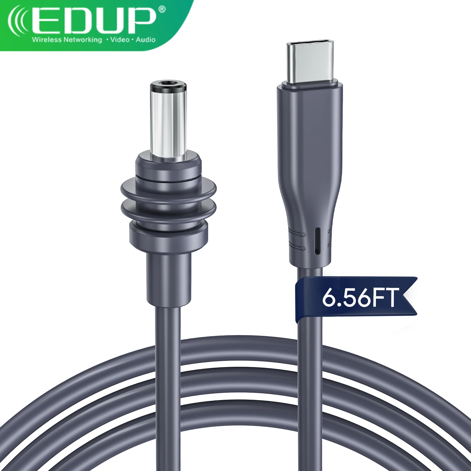 EDUP SK0087-2M Starlink Multiple Lengths of USB TypeC to DC Power Adapter Cable for MINI Compact Waterproof Portable