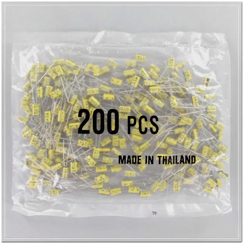 20PCS/100PCS ELNA RC2 series 100V1uF small size electrolytic capacitor 100V/1uF 4×7mm