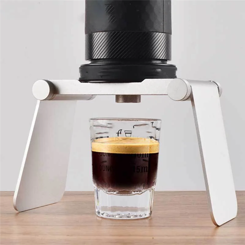 

High Quality Portable Hand-Pressed Coffee Machine Stand Italian Mini Hand Filter Cup Foldable Stand Coffee Utensils