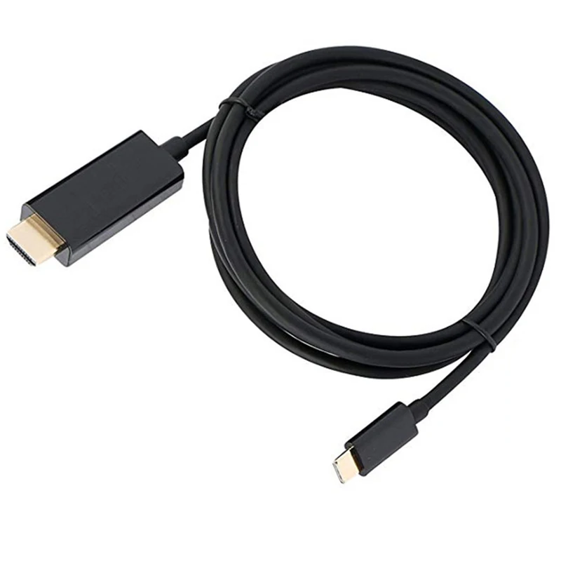 

USB Type C to HDMI-compatible Cable Splitter Laptop Phone Video Cord Converter to 1080P 4K HDTV Monitor Projector Wire Adapter