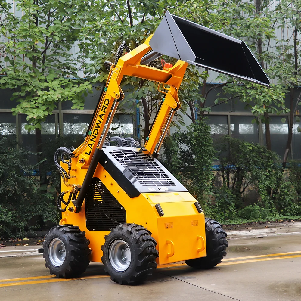 공장 판매 미니 스키드 스티어 로더 CE EPA 가정용 휠/크롤러 소형 로더 기계 신형 유압 스키드 스티어 로더 맞춤 제작