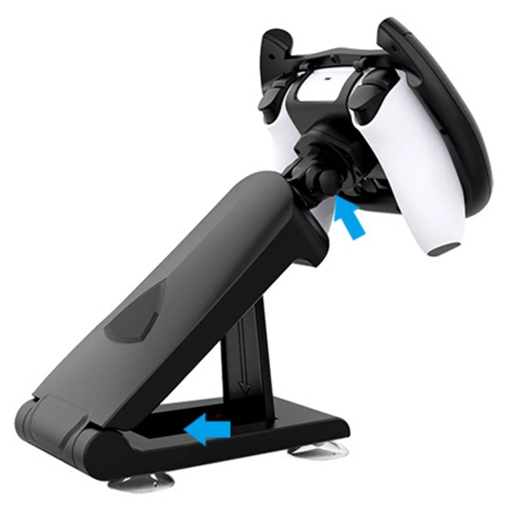 Multi Axis Steering Wheel Races Gaming Handle Holder for PS5 Racing Game Handle Bracket for Playstation 5 Games