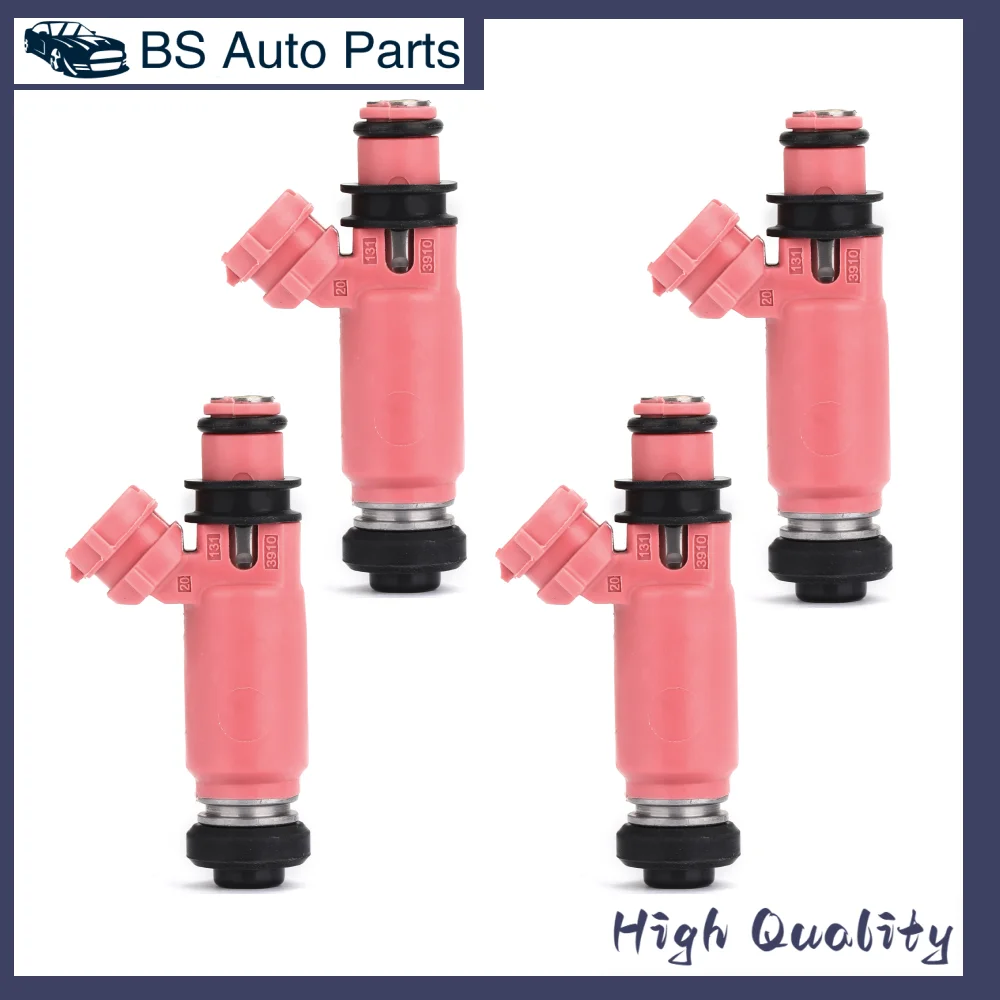 1955003910 New Pink 565cc Fuel Injectors for STI WRX Forester 16611-AA370 195500-3910 16611AA370