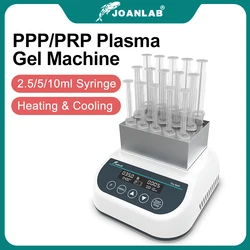 JOANLAB PPP PRP 플라즈마 젤 기계 휴대용 난방 젤 제조기 바이오 필러 2.5/5/10ml 주사기 미용 기계 DB100CG