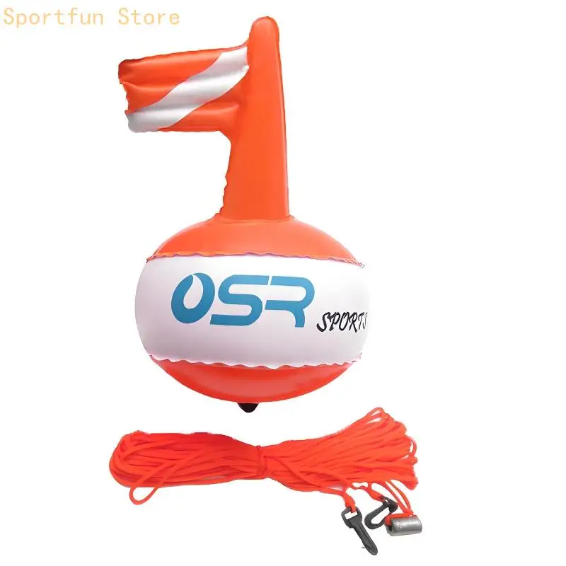 Tear Resistant Scubas Diving Warning Flag Tear Proof Materials Water Sports Flag Suitable For Sea Lake And River Use X7JD