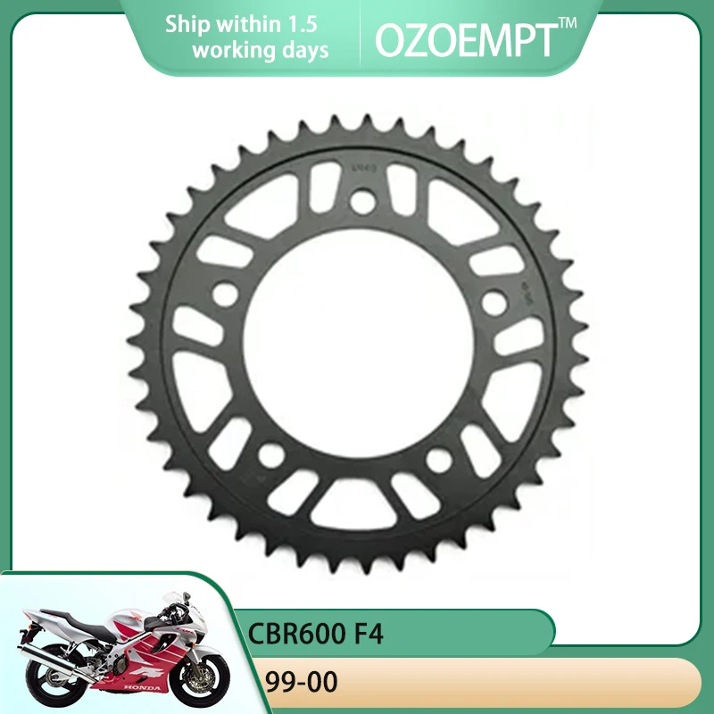 

OZOEMPT 525-45T Motorcycle Rear Sprocket Apply to CBR600 F4 99-00