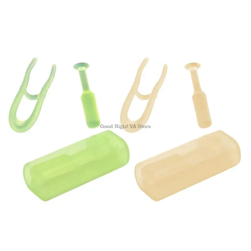 

Contact Lenses Aid Set With Soft Silicone Remover Applicator Lightweight Accessory