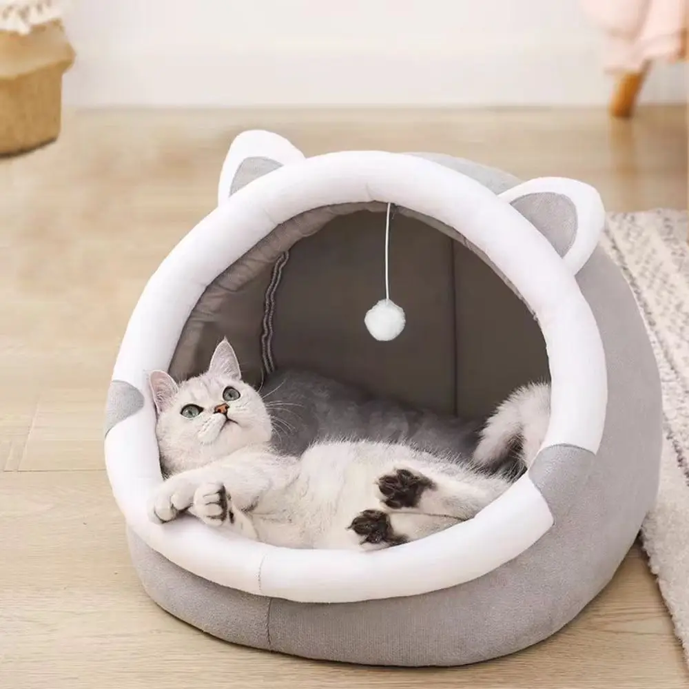 Thumbnail 3 - #24 Enclosed Cat Cave Beds List of Top Picks