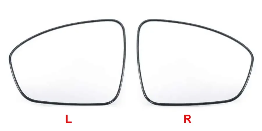 Car Mirror For Nissan Sylphy/Sentra 14th Generation 2020 2021 2022 Side Reflective Lens Rearview Mirror Lens Glass