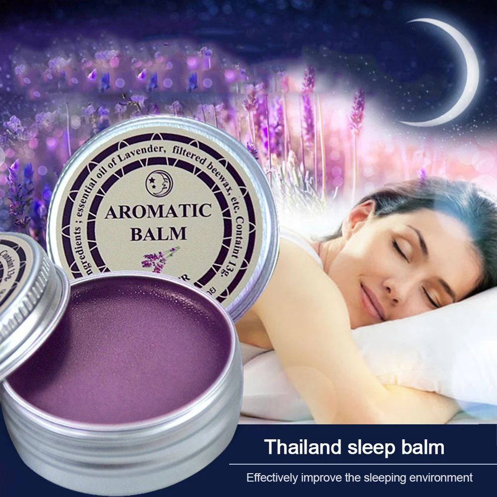 

Lavender Sleepless Cream Soothe Mood Aromatic Balm Improve Sleep Insomnia Relax Anxiety Cream Relieve Stress Cream Person Care