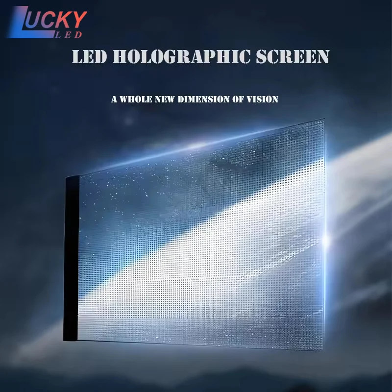 

Rear Projection Hologram Screen Transparent clear Rear Projection Film for Glass