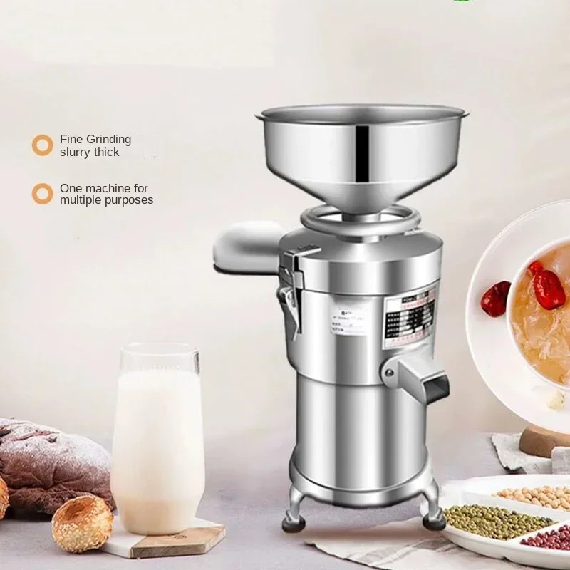 20Kg Commercial Soy Milk Machine Filter-Free Fresh Juice Electric Semi-Automatic Portable Refiner Mixer for Business Use