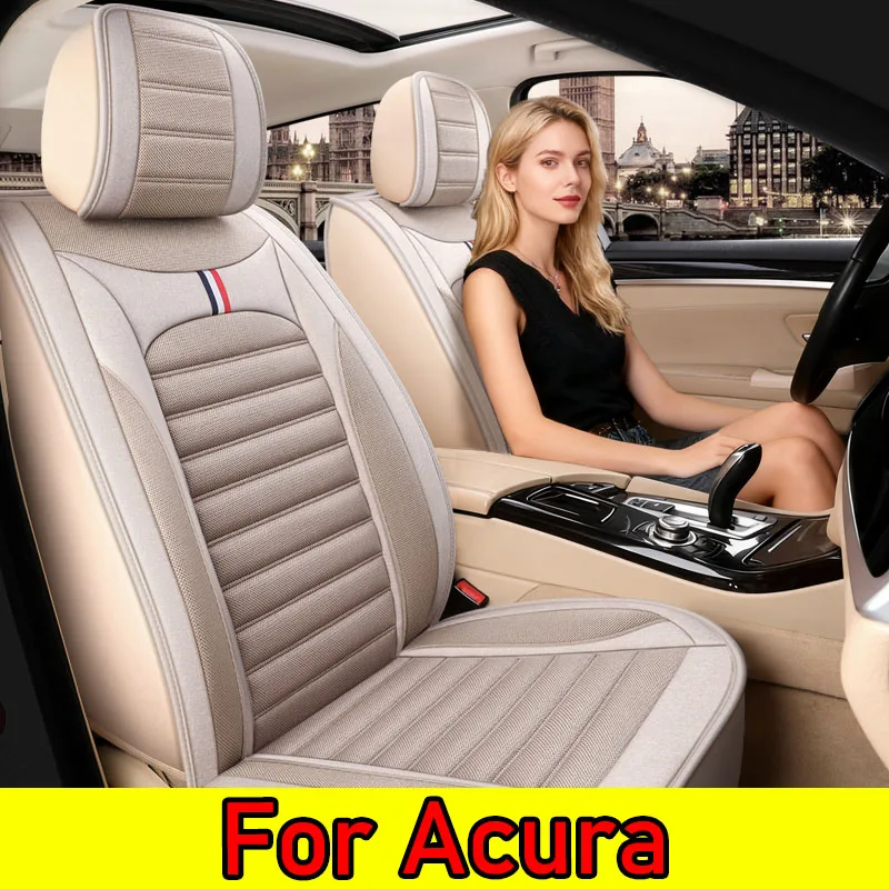 

For Acura Car seat cover linen full wrapping whole car 5-seat cover breathable non-slip seat cover four seasons