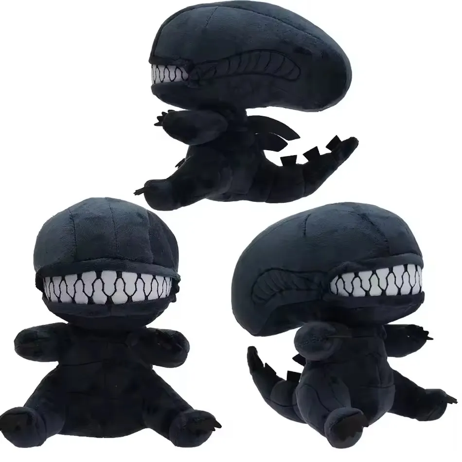 Alien Xenomorph a forma di cerniera bocca bambola di peluche Kawaii cuscini di peluche giocattoli di peluche decorazioni per cartoni animati giocattolo alla moda regalo di compleanno