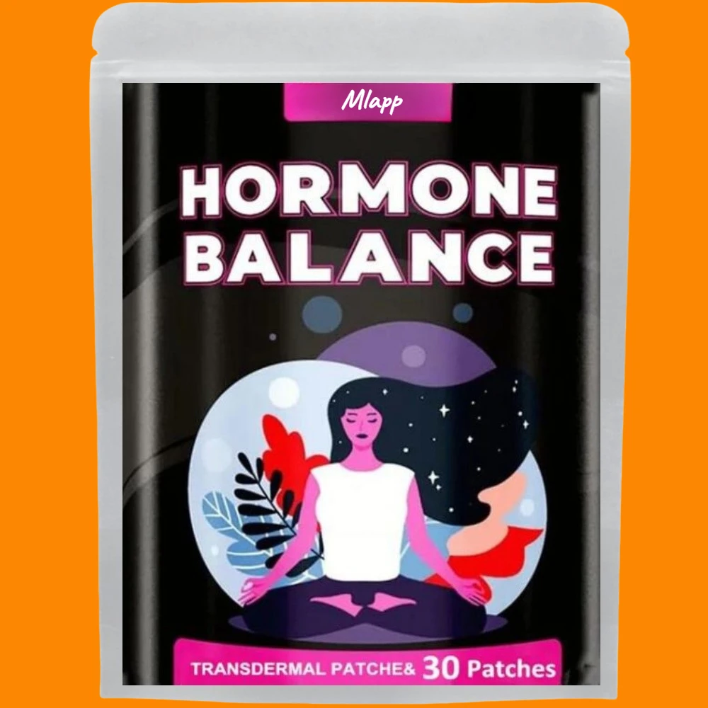 Hormone Balance Transdermal Patches for Relief for Fatigue,Mood Swings, Support for PMS,Menopause, PMDD 30 Patches