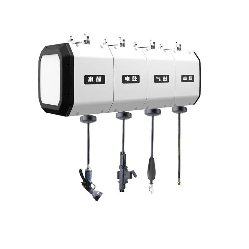 

Air , water drum, electric drum, water vapor foam , high pressure water storage frame, automatic telescopic pipe