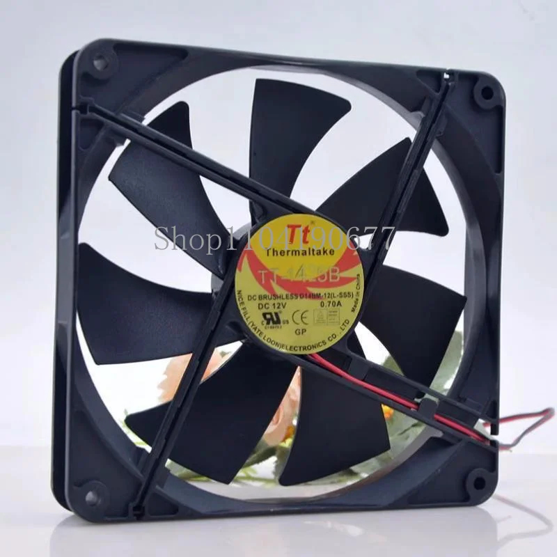 FOR Blower Cooling Fan TT-1425B L-SSS D14BM-12 DC12V 140*140*25mm Double Ball