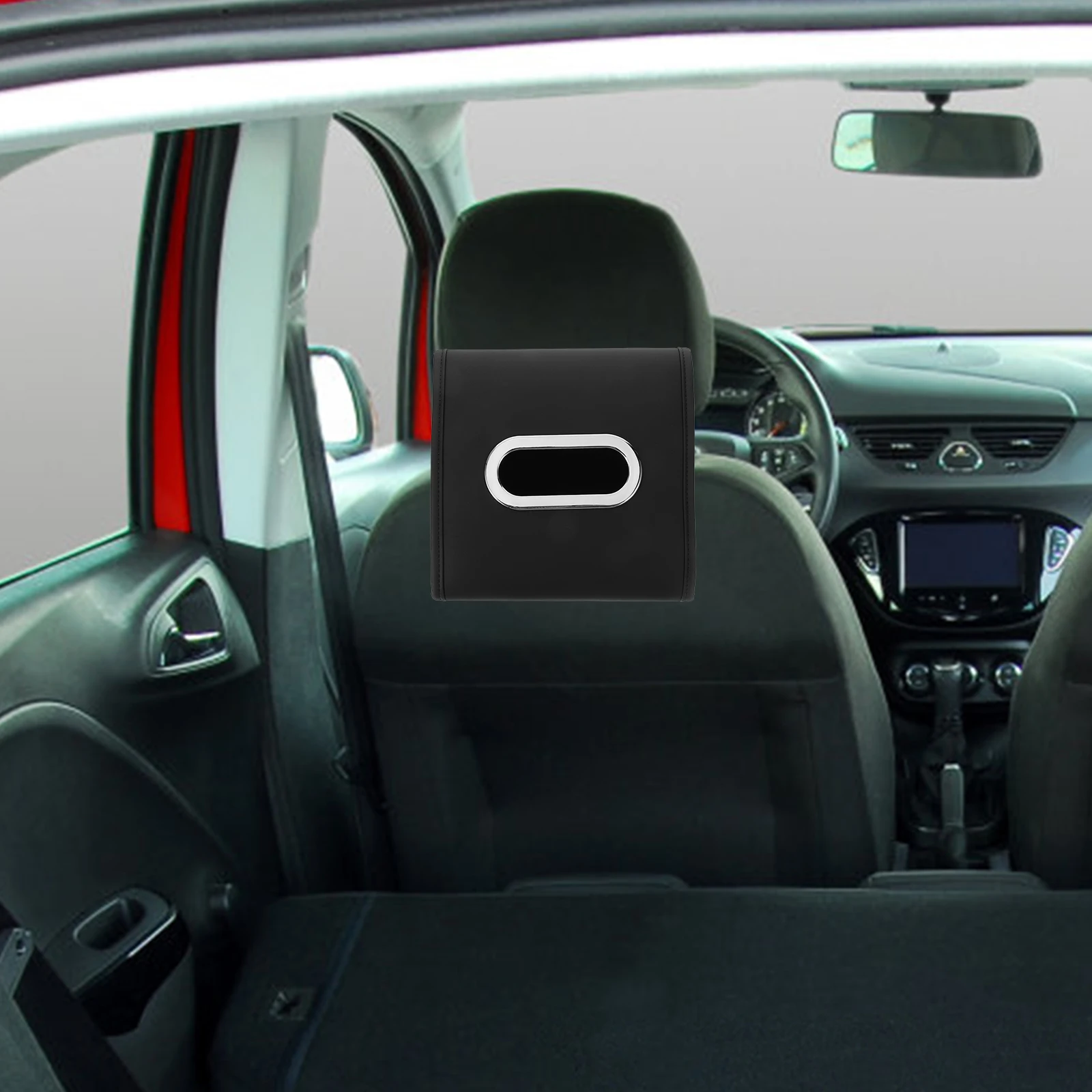 

Stylish Car Armrest Tissue Box Practical Storage Solution Easy Access Long-Lasting Protection Auto Accessories