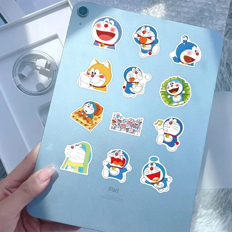 103 шт., набор наклеек Doraemon, украшения «сделай сам», водонепроницаемые наклейки в стиле аниме, милый чехол для телефона, кавайная упаковка, принадлежности для рукоделия кожи ноутбука
