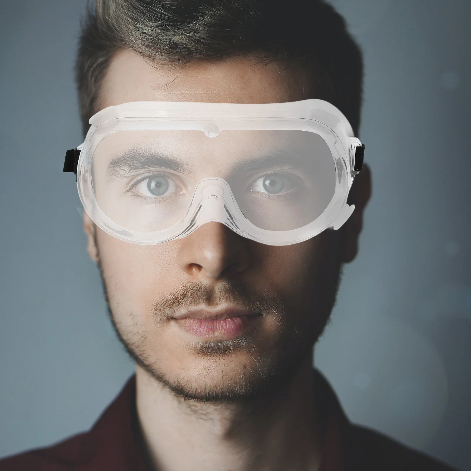 

2pcs Anti-fog Protective Glasses Safety Goggles Eye Protection Eyewear Debris Resistant Fog Proof Labor Protection Transparent