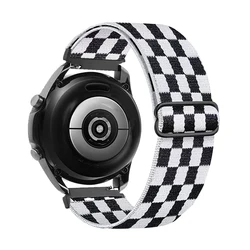 20mm/22mm Elastic Strap For Samsung Galaxy Watch 4 40mm/44mm/ Watch 5/ 5 Pro/Gear S3 Frontier/Gear S3 Classic/Watch 4 classic