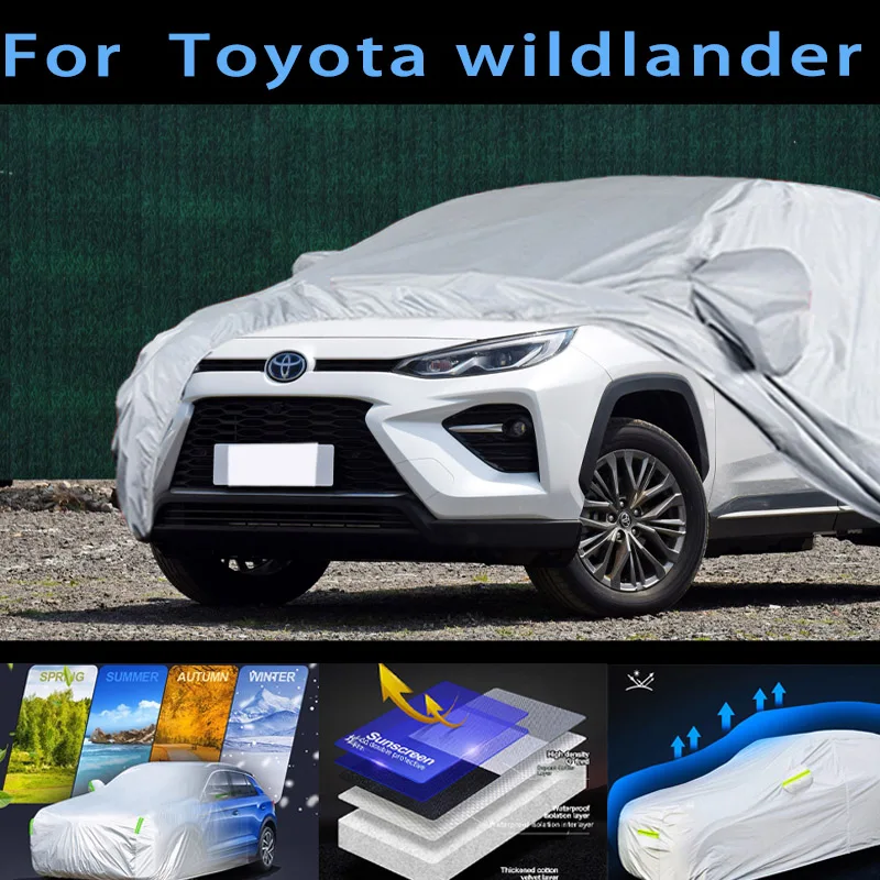 

For Toyota wildlander Car protective cover,sun protection,rain protection, UV protection,dust prevention auto paint protective