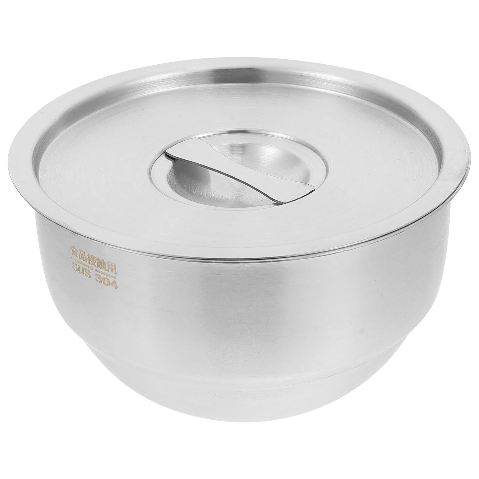 

Steamed Egg Bowl Soup Holder Micro-wave Oven Household Kitchenware Silver Home Tableware